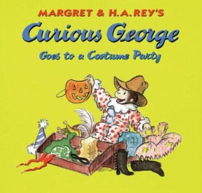 Curious George goes to a costume party cover image