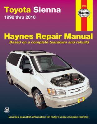 Toyota Sienna automotive repair manual cover image