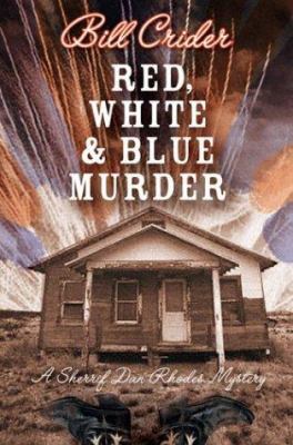 Red, white, and blue murder cover image