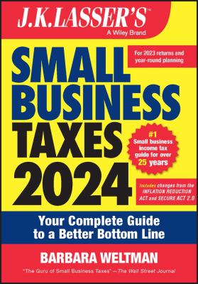 J.K. Lasser's small business taxes cover image