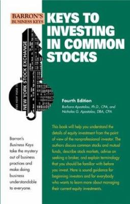 Keys to investing in common stocks cover image