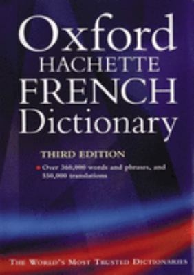 The Oxford-Hachette French dictionary cover image