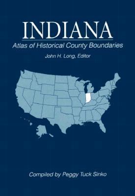 Atlas of historical county boundaries. Indiana cover image