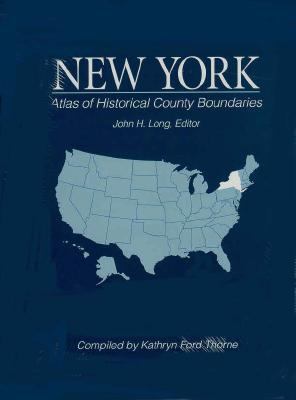 Atlas of historical county boundaries. New York cover image