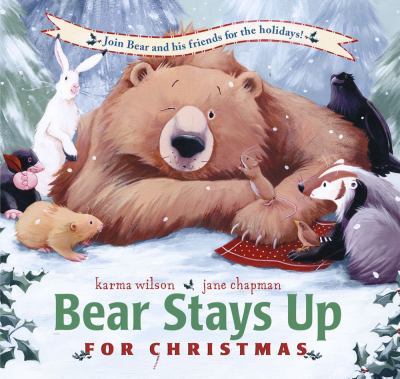 Bear stays up for Christmas cover image