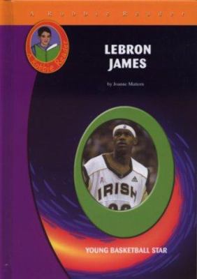 LeBron James : young basketball star cover image