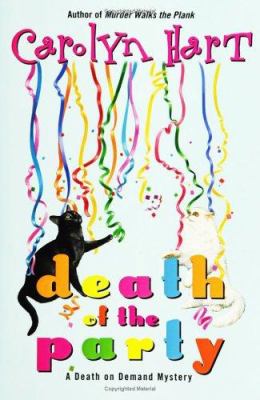 Death of the party : a death on demand mystery  cover image cdn