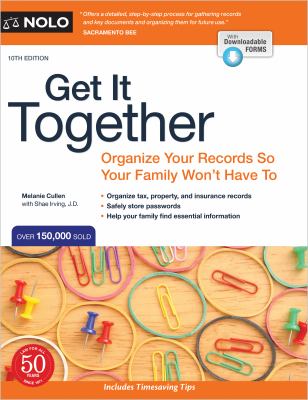 Get it together : organize your records so your family won't have to cover image