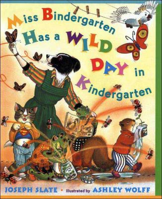 Miss Bindergarten has a wild day in kindergarten  cover image cdn