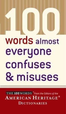 100 words almost everyone confuses & misuses cover image