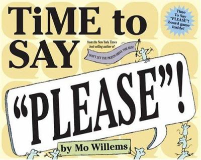 Time to say please! cover image