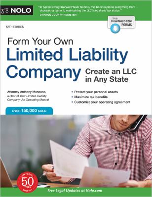Form your own limited liability company cover image