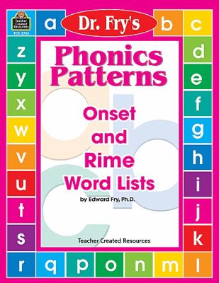 Phonics patterns : onset and rime word lists cover image