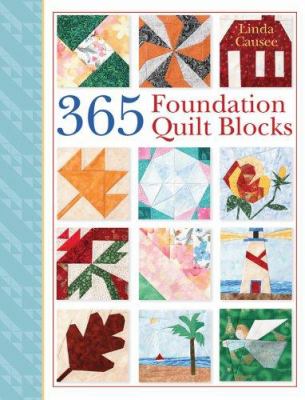365 foundation quilt blocks cover image