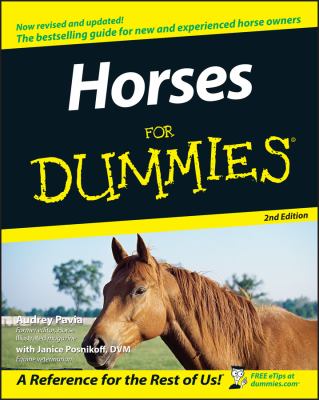 Horses for dummies cover image