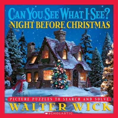 The night before Christmas : picture puzzles to search and solve  cover image cdn
