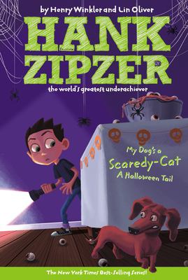 My dog's a scaredy-cat : a Halloween tail cover image