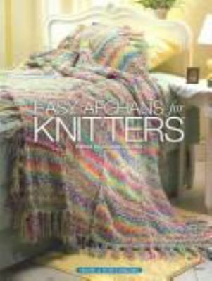 Easy afghans for knitters cover image