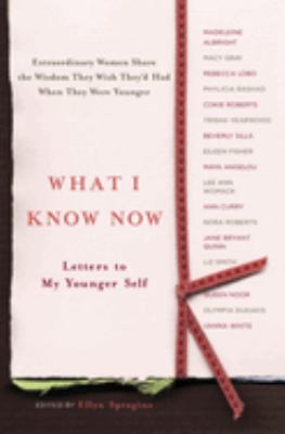 What I know now : letters to my younger self cover image