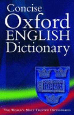 The concise Oxford English dictionary cover image