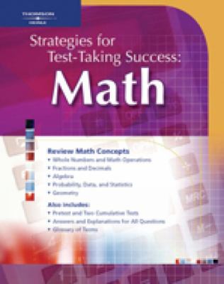 Strategies for test-taking success. Math cover image