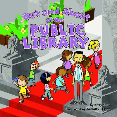 Out and about at the public library  cover image cdn