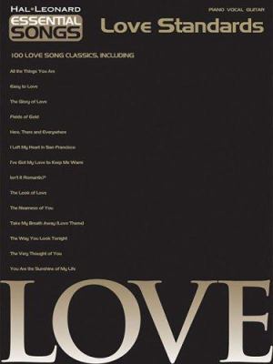Love standards piano, vocal, guitar cover image
