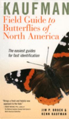 Kaufman field guide to butterflies of North America cover image