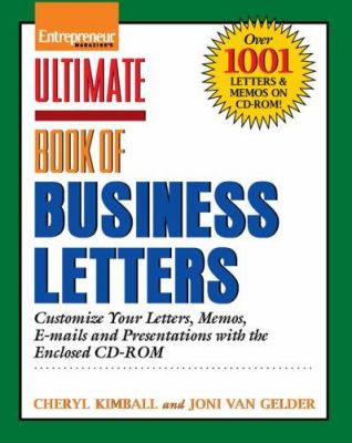 Ultimate book of business letters : customize your letters, memos, e-mails and presentations with the enclosed CD-ROM cover image