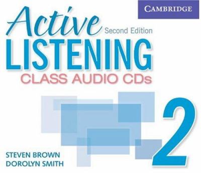 Active listening. Class audio CDs. 2 cover image