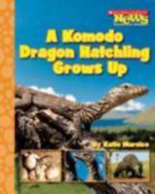 A komodo dragon hatchling grows up cover image