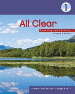 All clear! 1 listening and speaking cover image