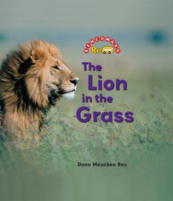 The lion in the grass cover image