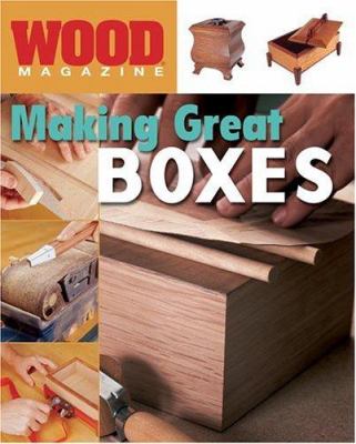 Wood magazine : making great boxes cover image