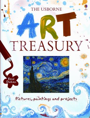 The Usborne art treasury cover image