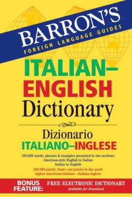 Italian-English dictionary = Dizionario Italiano-inglese cover image