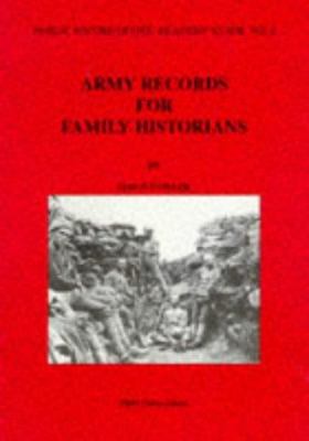 Army records for family historians cover image