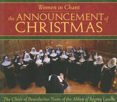 The announcement of Christmas women in chant cover image