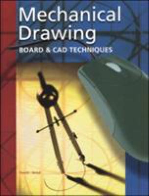 Mechanical drawing : board & CAD techniques cover image