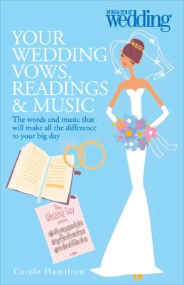 Your wedding vows, readings & music cover image