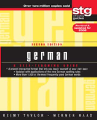 German : a self-teaching guide cover image