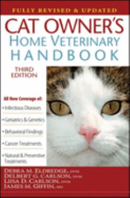 Cat owner's home veterinary handbook cover image