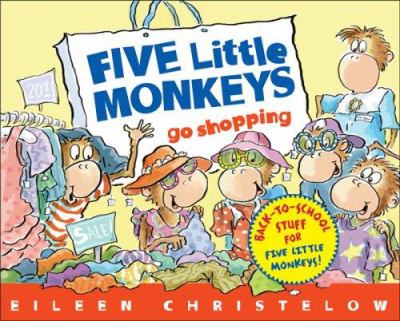 Five little monkeys go shopping cover image
