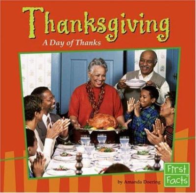 Thanksgiving : a day of thanks cover image