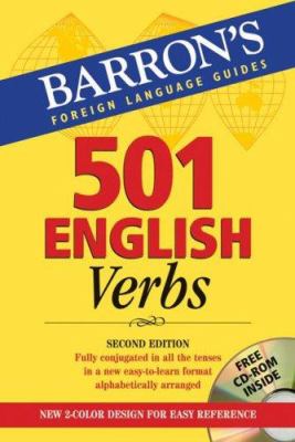 501 English verbs : fully conjugated in all the tenses in a new easy-to-learn format, alphabetically arranged  cover image cdn