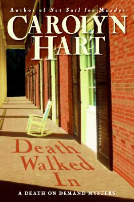 Death walked in : a death on demand mystery  cover image cdn