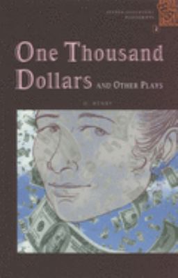 One thousand dollars and other plays cover image