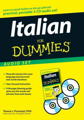 Italian for dummies audio set cover image