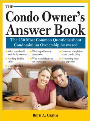 The condo owner's answer book cover image