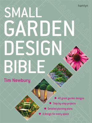 Small garden design bible cover image